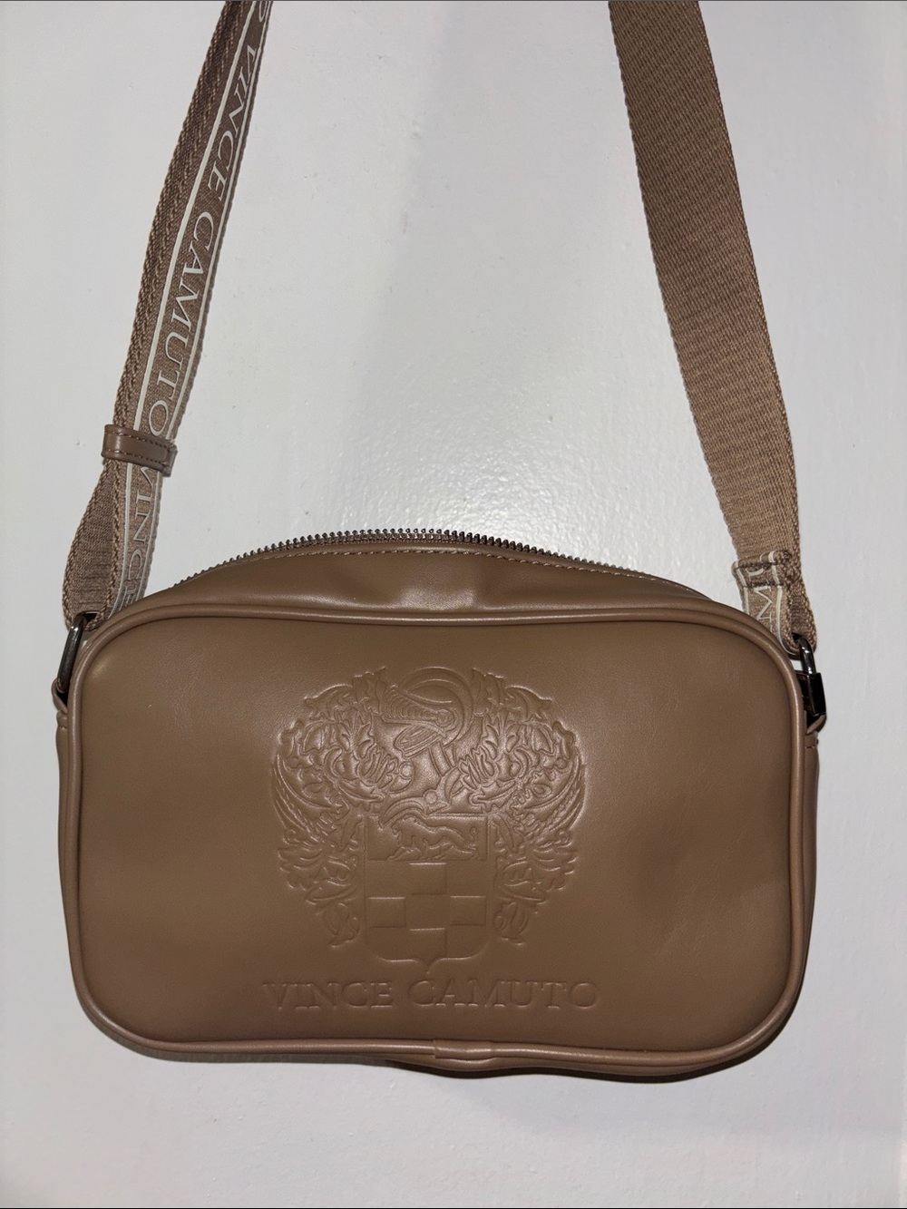 Vince Camuto Tan Crossbody Bag